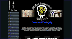 Desktop Screenshot of jitsu-groenendaal.be