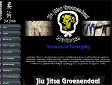 Tablet Screenshot of jitsu-groenendaal.be